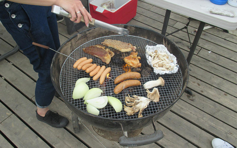 社内レクリエーション BBQ