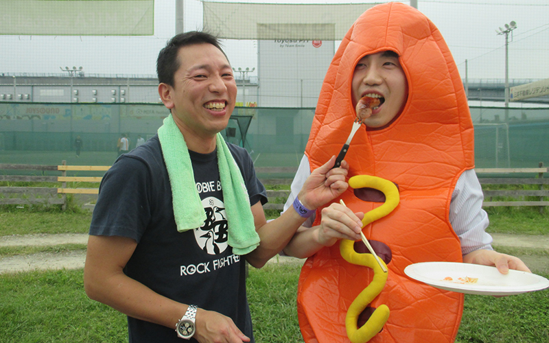 社内レクリエーション BBQ