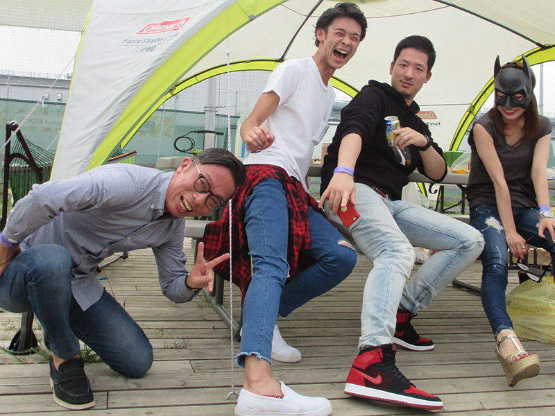 社内レクリエーション BBQ