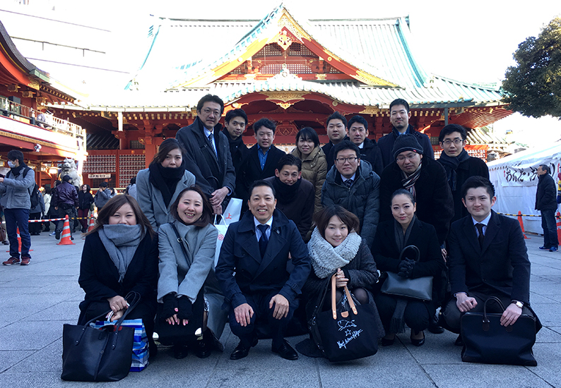 RASIN 2018年 初詣