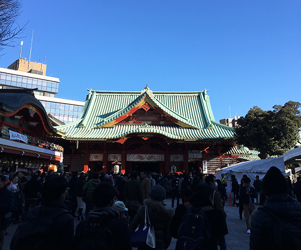 2018年1月3日 神田明神にて初詣