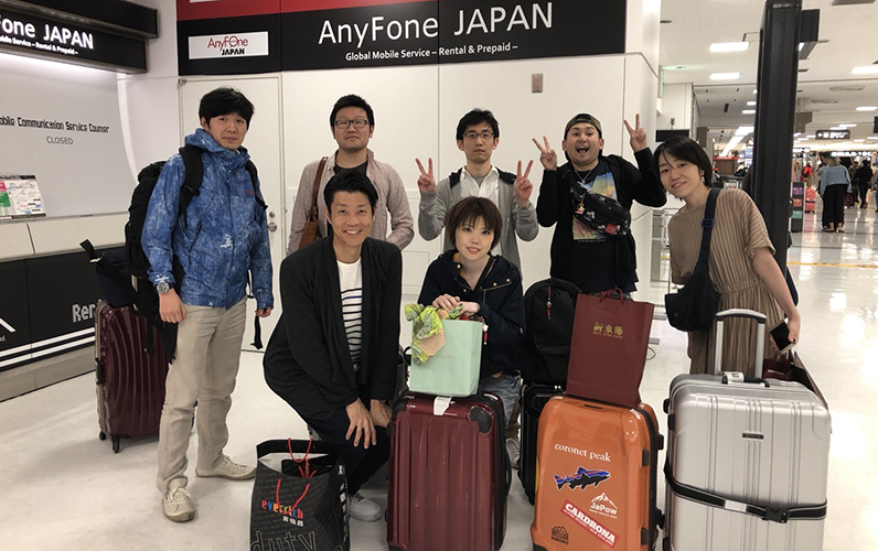 社員旅行 Aチーム