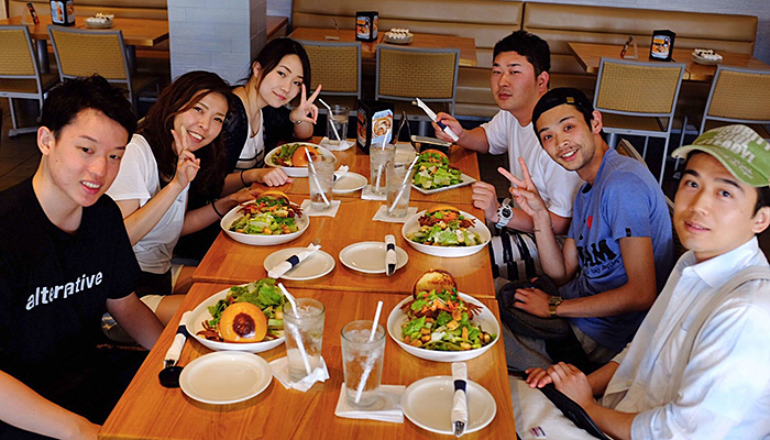 グアム旅行 アメリカンな食事