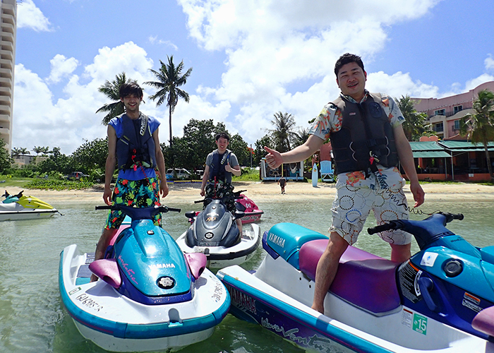 グアム旅行 ジェットスキー体験