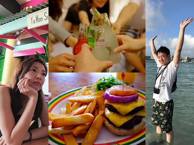 グアム旅行 アメリカンな食事