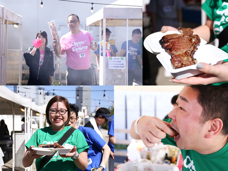 社内レクリエーション　BBQ