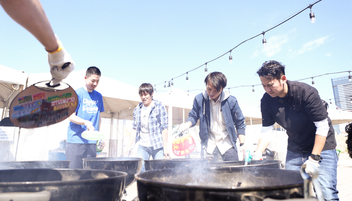 社内レクリエーション　BBQ