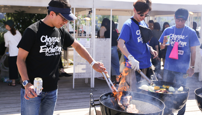 社内レクリエーション　BBQ