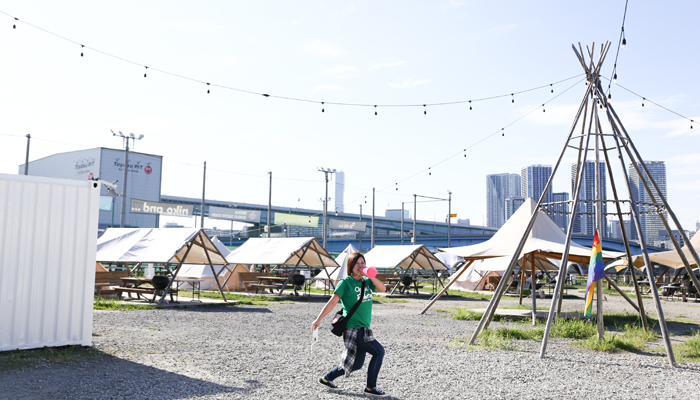 社内レクリエーション　BBQ